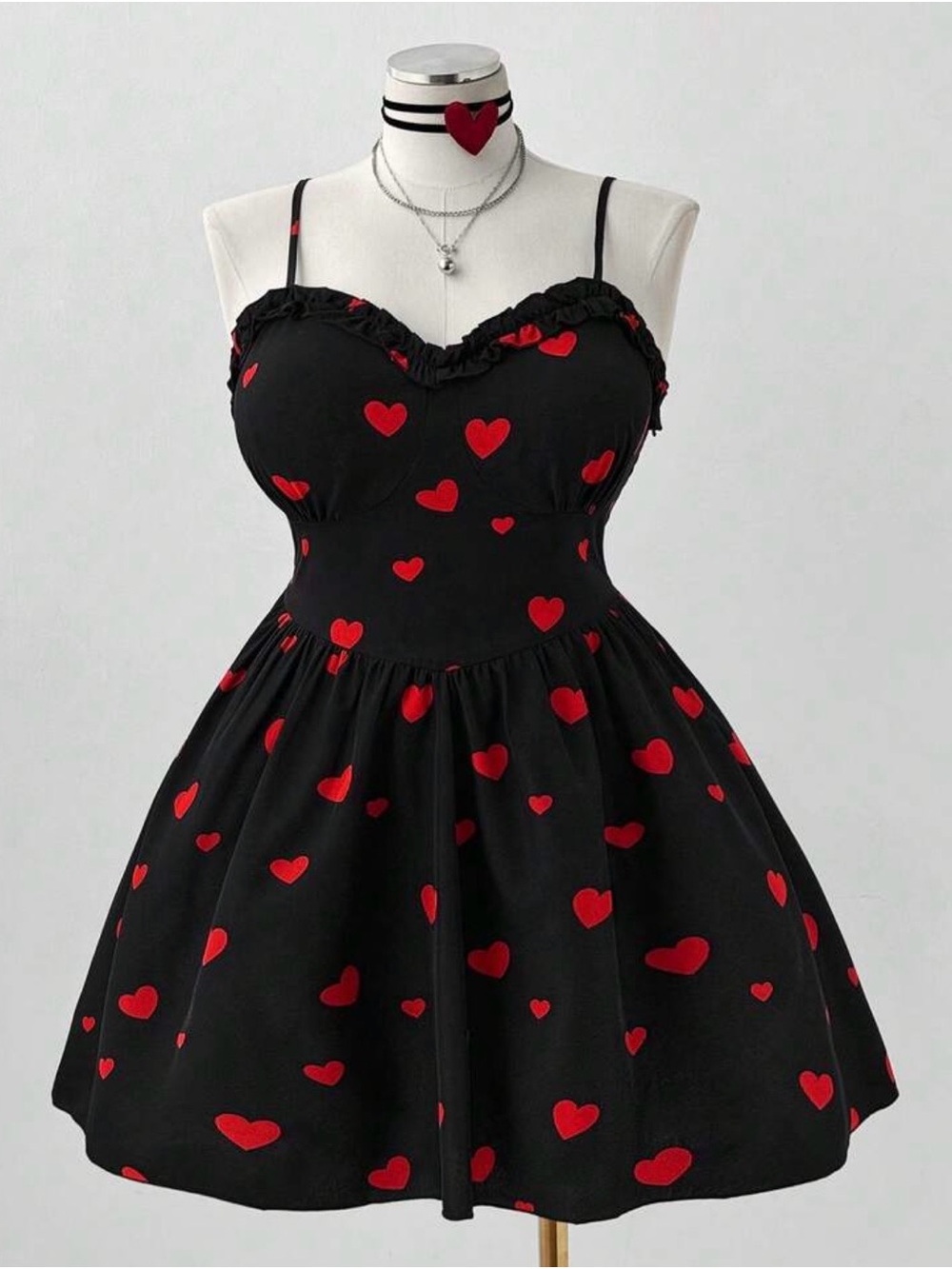 Adorable Vintage Style Heart Dress ❤️